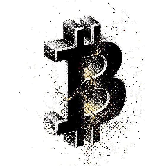 BTC graphic artwork
